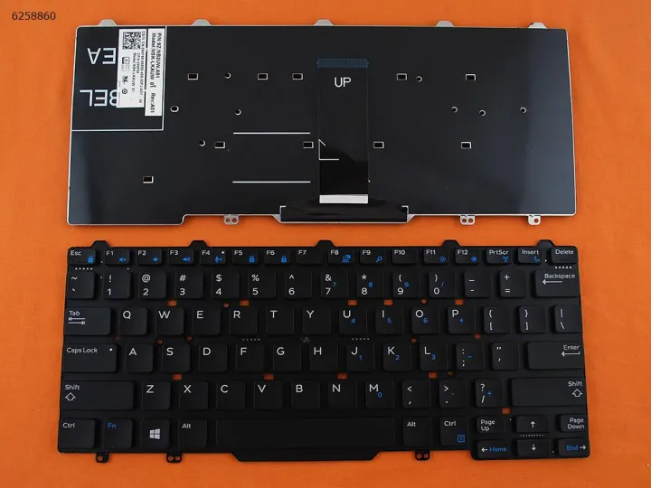 Us Qwerty New Replacement Keyboard For Dell Latitude 3340 3350 E5450 E7450 E5470 E7470 Laptop 1103