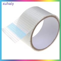 xuhaiy เทปซ่อมแซมว่าวขนาด5ม. X 3.5ซม. มีกาวโปร่งใสกันน้ำใช้กันสาด DIY