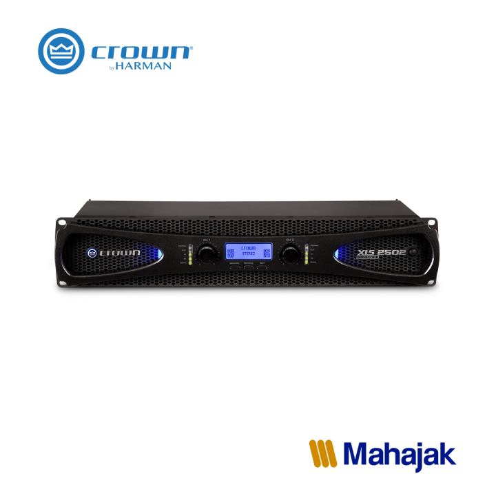 crown-xls-2502-เครื่องเล่นแอมปลิฟายเออร์