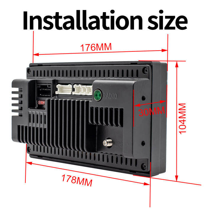 ดับเบิลดินจีพีเอสเครื่องเสียงรถยนต์ระบบแอนดรอยด์11ระบบนำทางวิทยุ-fm-พร้อมหน้าจอสัมผัสขนาด7นิ้วรองรับ-wifi-aux-ดิสก์-ลิงก์โทรศัพท์-แฮนด์ฟรี-รีเวิร์ดรูปภาพ-พวงมาลัยควบคุมด้วยกล้องสำรอง