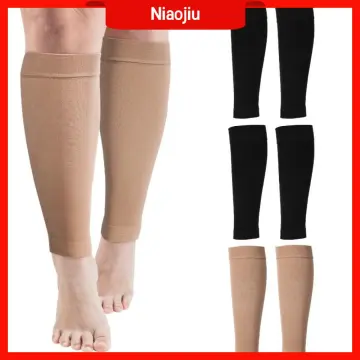 1Pair Calf Compression Sleeves For Men & Women -Leg Compression Sleeve-Footless  Compression Socks for Shin Splint &Varicose Vein