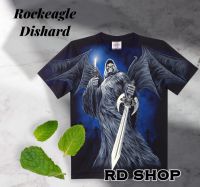 Rockeagle Dishard เสื้อยืด OVP สกรีน หน้า-หลัง เเบรนด์เเท้ราคาถูก by Rockshop T-shirts มีราคาส่ง รับตรงจากโรงงาน