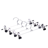 10pcs Coat Hangers Strong Clothes Hanger Drying Rack For Trouser Skirt Pants Non-Slip Stainless Steel Hangers Drying Clothes