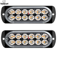 Studyset IN stock 1 Pair Of Led Truck Lorry 12-24v Stop Brake Turn Tail Lights 12led Warning Light For Trucks Trailers Tractors Mpvs Rv Buses