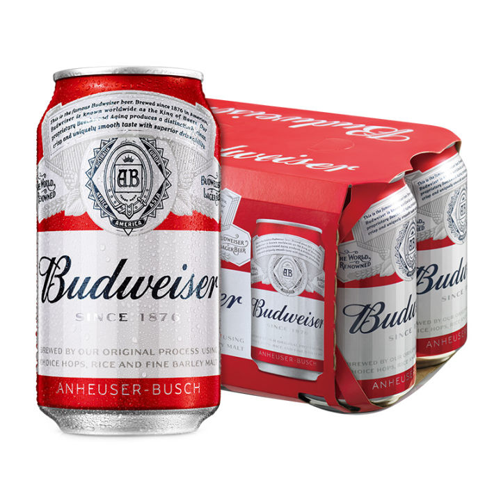 Budweiser Can, Pack of 6, 330ml | Lazada PH