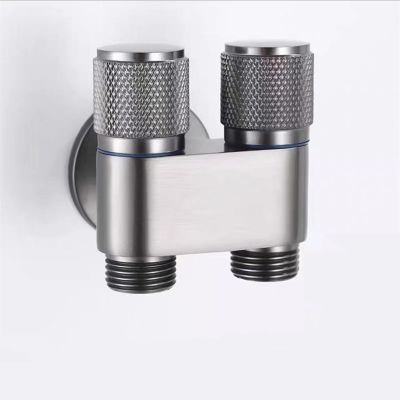 hot【DT】 G1/2 Multi-function Faucet Into Out Washing Machine Chrome/Gray Three-way