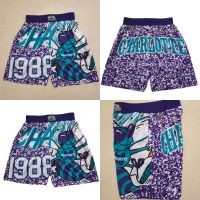 NEW Just Don Soccer 2022 Hornets Mitchellnessmn Team Basketball Pants Y727