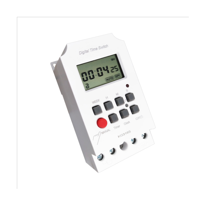 220vac-25a-kg316s-digital-1-second-timer-switch-microcomputer-second-control-switch-automatic-electronic-programmable-power-timer-switch