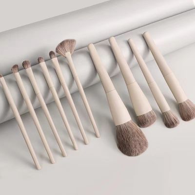10 Sets of Makeup Brushes, Brushes Makeup Brushes Beginners Beauty Tools Stippling Brushes