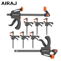 （Conbo metals） AIRAJ 4นิ้วงานไม้คลิปหนีบขายส่ง F คลิปหนีบ Hard Grip Quick Ratchet Release DIY ช่างไม้ Hand Vise Tools