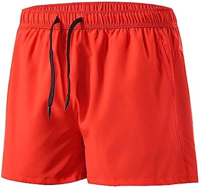 DGHM-JLMY Mens Flex Comfort Basketball Shorts with Liner Outdoor Loose Breathable Workout Shorts Fast Dry Tennis Shorts