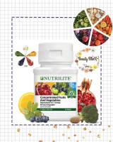 Amwal Concentrated Fruits and Vegetables (60เม็ด) ผลไม้รวม NUTRILITE