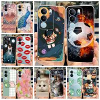 เคสสำหรับ Vivo S17 Pro เคส Vivo S17t น่ารักนักบินอวกาศเคสลายการ์ตูนเคส TPU นิ่มสำหรับ Vivo S17 S 17 T VivoS17 Pro เคสโทรศัพท์เคส