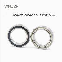 Whuzf ตลับลูกปืน2z 6804 2rs 6804ขนาด20*32*7มม. 4/6ชิ้น Abec-1เมตริกแบบบาง61804rs ตลับลูกปืน6804zz 6804z