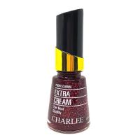 Charlee Nail Polish ยาทาเล็บชาลี 15 ml. สีผสมกากเพชร เบอร์ G07