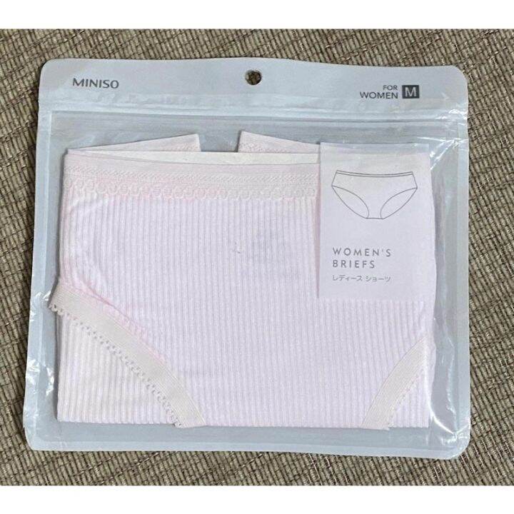 Brand New Auth Miniso Women’s Seamless Briefs / Daiso Women's