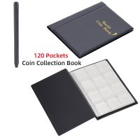 ☃∋ Coins Storage Album Book Commemorative Coin Collection Album Holder Memorial Collection Volume Folder Pocket Gift Multi-Color