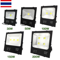 สปอตไลท์ LED ไฟบ้าน AC 220V 50W-200W IP66 Spotlight สปอตไลโซล่าเซล สปอร์ตไลท์ ฟลัดไลท์ led มีรับประกันสินค้า