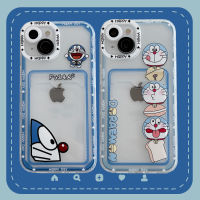 เคส TPU นิ่มสำหรับ IPhone,เคสโทรศัพท์กันกระแทกลายการ์ตูนแซนวิชโดราเอมอนสำหรับเด็กผู้ชายเด็กผู้หญิงเคสสำหรับ IPhone 11 12 13 Pro Max 7 8 Plus XR XS Max