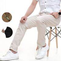 [A Flexible] PRIA Chino ของผู้ชายกางเกงขายาวใส่รัดรูปติดหนังทำงานประจำวันยืดสบายๆ