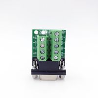 ‘’；【=- DB9 Connector Terminal Module RS232 RS485 Adapter Signals Inter Converter Male Female COM D Sub 9Pin