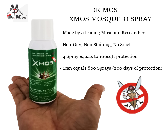XMos Mosquito Repellent & Killer/100 Safe Created by Leading Mosquito