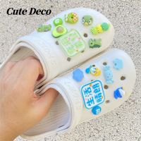 【 CuteDeco】Cute Kitty Cat (14 Types) Balloon Dog / Strawberry Bear / Emperor Penguin Charm Button Deco/ Cute Jibbitz Croc Shoes Diy / Charm Resin Material For DIY