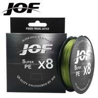 JOF 8 Weaves Multifilament Fishing Line 150M 300M 500M 8 Strands Braided Fishing Line PE Line 15 20 30 40 50 60 80 100LB Fishing Lines