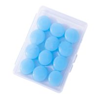 ∈❂ 12pcs Protective Soft Silicone Snoring Reusable Home Ear Plug Sleeping Swimming Noise Reduction Portable Working Water Sports