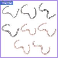 MUMU 5PCS เด็ก การจำลอง น้ำตาลเข้ม ขนตา อุปกรณ์ดอลลี่ ขนตาปลอม ขนตาปลอมตุ๊กตา