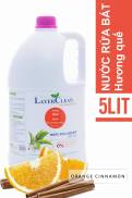 Nước rửa chén bát hữu cơ Layer Clean 5l hương quế