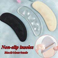 Leather Non-slip Insoles Women High Heel Sandals Sticker Forefoot Pad Half Pad Self-adhesive Patch Cushion Relief Pain Gel Pad