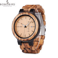 Bobo Bird Man Watch Wood Mens Watches For Men Quartz Wristwatches Man Womens Watches Tiempieces Clock Custom Dropshipping