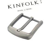 【CC】✉  1pcs 40mm Metal Brushed Buckle Men End Bar Heel bar Pin Half Leather Strapp Webbing 1-9/16