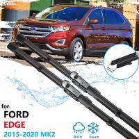 ใบปัดน้ำฝนรถยนต์สำหรับ Ford EDGE 2015 2016 2017 2018 2019 2020 Endura กระจกบังลมด้านหน้า MK2ที่ปัดน้ำฝนอุปกรณ์เสริมรถยนต์