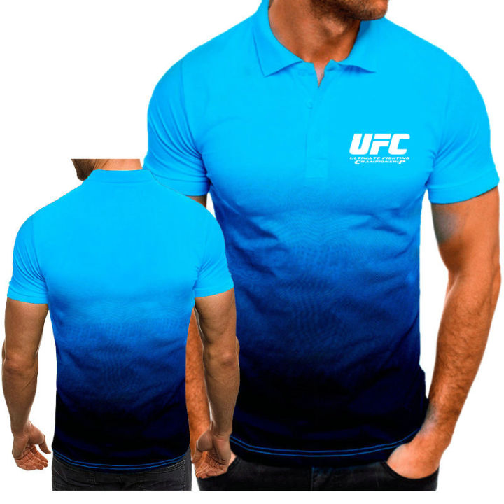 ufc-ultimate-fighting-championship-mma-gym-boxing-men-gradient-polo-shirt-golf-casual-sportswear-short-sleeved-shirt-collar-polo-shirt-quick-drying-casual-t-shirt