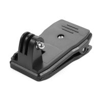 【Cod】 RIDE ZONE 1Pc Action Camera Clip For Go Pro Hero 7 6 5 Degree Rotary Clip Backpack Mount Sports Camcorder Accessories