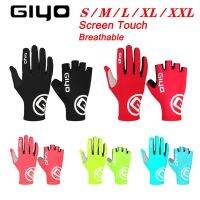 ■☽ GIYO Touch Screen Full Half Fingers Gel Breathable Sports Cycling Gloves MTB Road Bike Riding Racing Women Men Bicycle Gloves