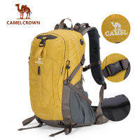 Camel Crown กระเป๋าเป้สะพายหลังเดินป่ากลางแจ้ง 40L ความจุใหญ่  น้ำหนักเบา ระบายอากาศ กันน้ำละออง แบกไม่เหนือย เลือกได้หลายสี