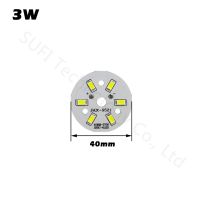 ใหม่10ชิ้น3W 5W 7W 9W 12W 15W ความสว่าง SMD5730แผงโคมไฟ LED แผงไฟ LED ไฟ LED แสงสีขาวอุ่นสีขาวสำหรับฝ้าเพดานพร้อมไฟ LED