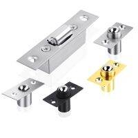 Stainless Steel Door Latches Cupboard Roller Latch Pantry Wardrobe Brass Lock Hidden Door Closers Furniture Hardware Door Hardware Locks