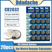 Original CR2032 DL2032 ECR2032 BR2032 2032 CR 2032 3V Lithium Button Cell Coin Battery Long Lasting for Watches USB Hubs