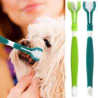 Cats Toothbrush Creative 3 Sided Soft Rubber Bristles Teeth Cleaning Brush For Cats And Pets Safe Use Bad Breath Removing Brush Brushes  Combs