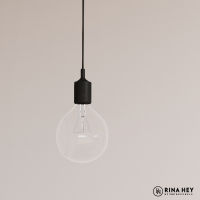 RINA HEY VISBY/1 โคมไฟ โคมไฟห้อยเพดาน โคมไฟตกแต่งเพดาน ไฟติดเพดาน Pendant lamp W9 x D9 x H215 cm  – สี ดำ , แดง