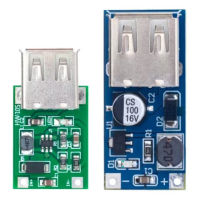 DC DC 0.9V-5V ถึง5V 600MA ที่ชาร์จแบตสำรองโมดูลแรงดันไฟฟ้าแปลงก้าวขึ้นเอาต์พุต USB วงจรชาร์จ