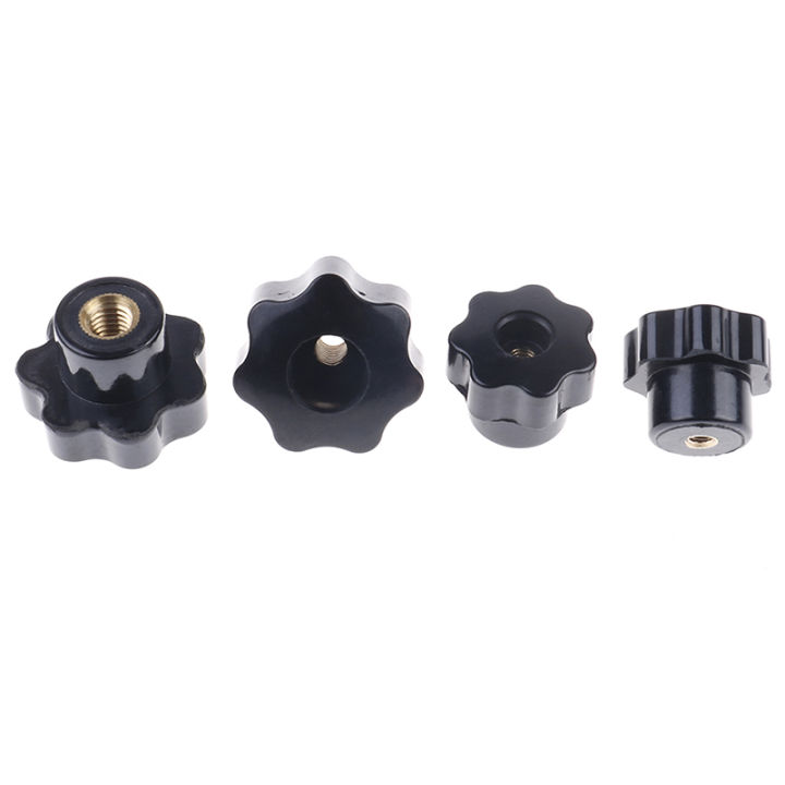 lowest-price-mh-พลาสติก-m4-m5-m6-m8ด้ายหญิงเจ็ด-star-shaped-head-clamp-nuts-knob