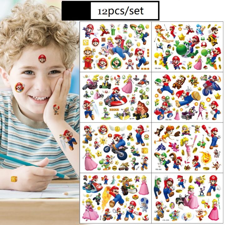 Siêu Rẻ  Hình Xăm Dán Mini Tatoo Sticker Tạm Thời Chống Thấm Nước Nhiều  Mẫu Cute  MixASale