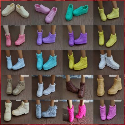 Multi Variant Plastic Barbie Doll Shoes for Collection