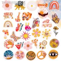 ✟ Summer Fashion Flowers Butterfly Patch Iron On Patches For Clothing Sticker Bag Jacket DIY Embroidery Badge Decoration Appliques