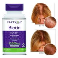 Viên uống mọc tóc Natrol Biotin 100 viên thumbnail